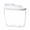 A, variant on 2026 1000ml Airtight Food Storage Container – Stackable Pantry Organizer with Pour Spout for Dry Goods, White (Plastic)