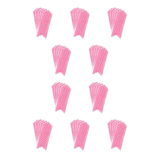Eigraketly 5 piezas de pegatinas para bicicleta, marcos de protección para marco de bicicleta, cintas con tira adhesiva de importación, patrón Pequeño Rosa 5 Piezas 10piezas