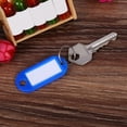 thumbnail image 6 of Milue 50 Assorted Color Plastic Key Tags Keychains for Keeping Your Keys Safe, 6 of 10
