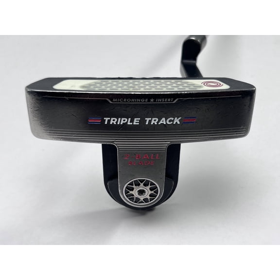 Pre-Owned Odyssey Triple Track 2-Ball Blade CH Stroke Lab Putter 34" Mens RH