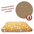thumbnail image 5 of Majestic Pet | Plantation Shredded Memory Foam Rectangle Pet Bed For Dogs, Removable Cover, Yellow, Small, 5 of 6