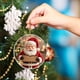 thumbnail image 4 of Adorno navideño | Decoración colgante de Papá Noel para árbol, corona y hogar | Colgante navideño de acrílico para chimenea, coche y decoración de fiestas | Regalo para familiares y amigos, 4 of 5