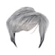 thumbnail image 2 of Pelucas con flequillo para mujer, peluca ondulada suelta, peluca europea y corta, cabello rizado, peluca gris abuela, peluca parcial USM HAIR, 2 of 5