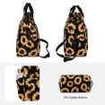 thumbnail image 4 of CHAOYUNYI Crossbody Shoulder Bag for Women - Water Resistant Casual Handbag Purse with Multiple Pockets, Adjustable Strap, Sunflower, 4 of 7