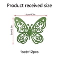 thumbnail image 1 of Pegatinas de pared decorativas para el hogar, con diseño de mariposas en blanco y negro, 3D, huecas, de PVC, para sala de estar y habitación de niños, 1 of 5