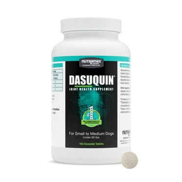 Nutramax Dasuquin for Small to Medium Dogs, Joint Health Supplement, Contains Glucosamine for Dogs, Plus Chondroitin, ASU and More, Supports Healthy Joints, Chewable Tablets, 150 Count
