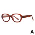 thumbnail image 1 of Lunettes Rétro Coréennes à Monture Carrée Ovale Y2K Mode Imprimé Léopard et Montures Épaisses Rouges Lunettes Décoratives pour Femmes et Filles, 1 of 1