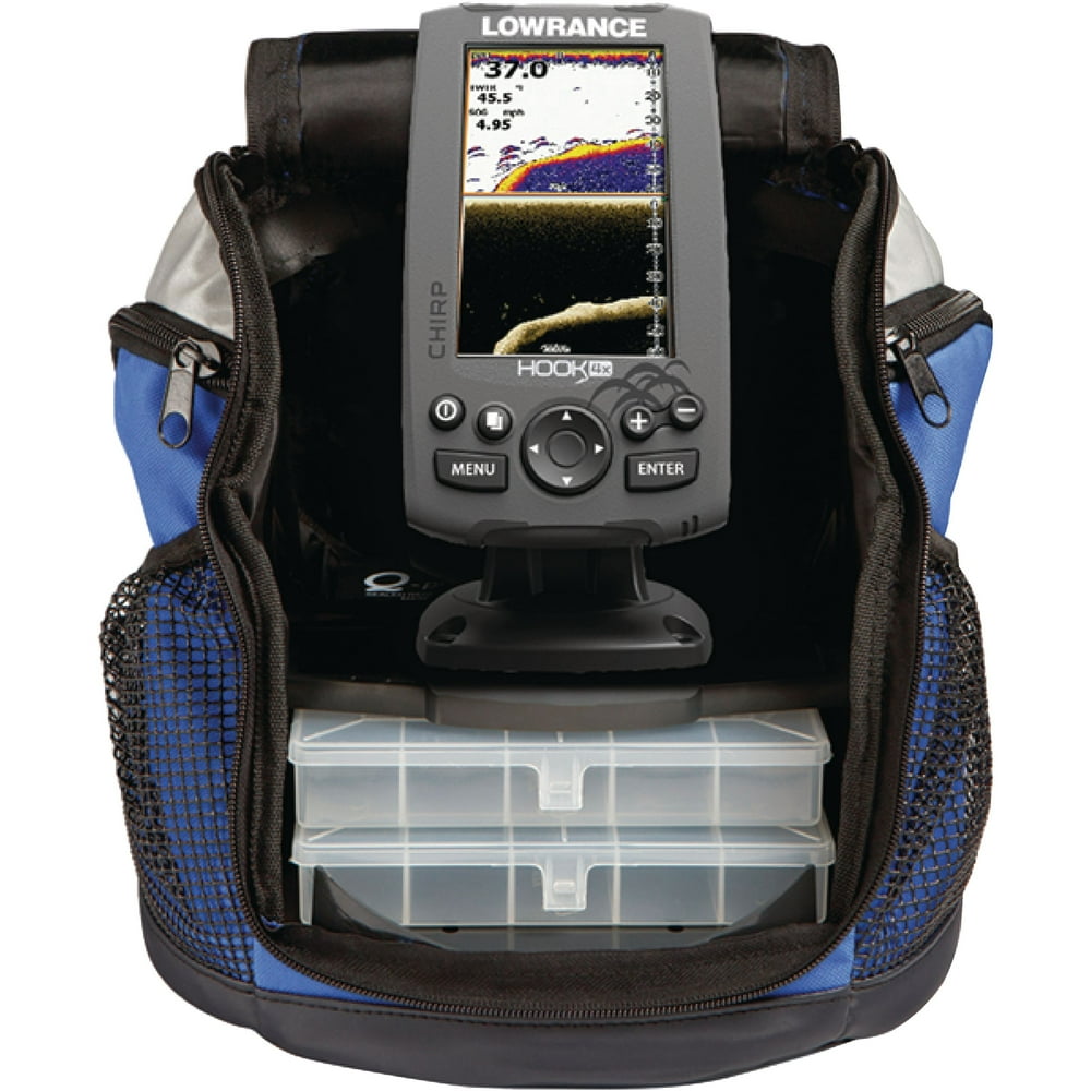 Lowrance HOOK4x Ice Machine with Transducer & 4" Display, 00012643