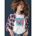 thumbnail image 2 of Chillin' ICEE Polar Bear Retro Graphic Women's T-shirt, 2 of 4