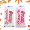 thumbnail image 3 of Retro Friendsgiving Skinny Coolers, Thanksgiving Slim Spiked Seltzer Coolies, Friendsgiving Party Favors and Gifts, Thanksgiving Skinny Coolies (2Pack (1 White & 1 Blush)), 3 of 3