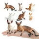 thumbnail image 2 of Juego de figuras de gato realista, 6 piezas, juguete de PVC en miniatura con razas, 2 of 3