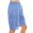 thumbnail image 3 of J. METHOD Men's Basketball Shorts Solid Plain Mesh Regular Fit Comfy Gym Workout Active Pants NEMP26 Sky Blue 4XL, 3 of 5