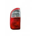 thumbnail image 2 of For Toyota Tundra 2000 01 02 03 04 05 2006 Tail Light Assembly Driver and Passenger Side | Pair | Standard Bed | Clear/Red Lens | Double Cab | CAPA | Replacement For TO2800153 | 815600C040, 2 of 3