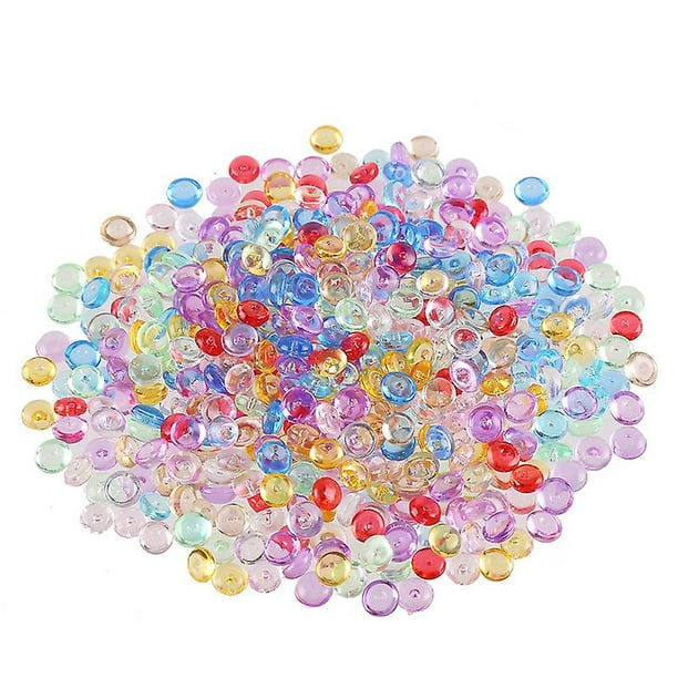 Decora 60 Gram White Fishbowl Beads for Slime Making, Art DIY  Craft