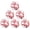 cherry flowers white, variant on 6PCS Paper Lanterns Round Decorative Hanging Paper Lanterns for New Year'eve Birthday, Wedding, Christmas Xmas, Graduation, Indoor and Outdoor Party Decoration