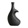 thumbnail image 7 of Ouuluon Flower Vase, Simple Multi-Scene Decorative Vases, 9X8in Black Modern Vase for Flowers Living Room Bedroom Valentine Wedding Table, 7 of 7