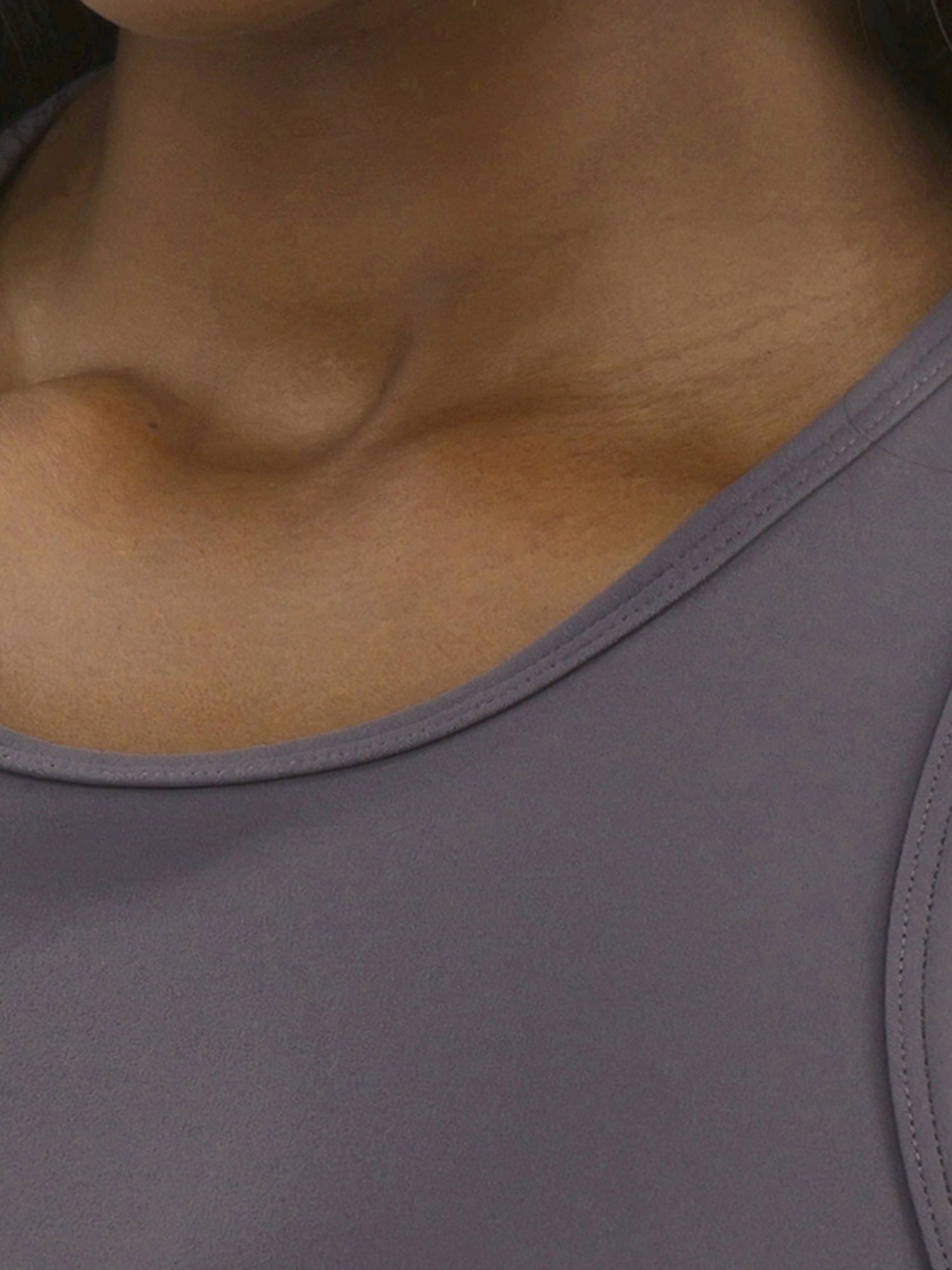 Avia Women's SoftSculpt Relaxed Racerback Tank Top with UPF 50, Sizes XS-XXXL