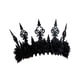 thumbnail image 1 of Corona de Cabeza de Dama Jinwen Rosas Góticas Tiara Halloween, 1 of 8