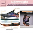 thumbnail image 2 of Safety Slip on Shoes for Men Steel Toe Work Sneakers Lightweight Breathable  Anti Puncture Work Boots - Slip Resistant Industrial Construction Shoes, 2 of 9