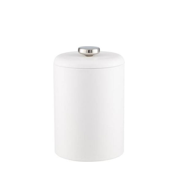 Kraftware Corp. 51640 Contempo White 2Qt. Tall Ice Bucket With Thick Vinyl Lid,No Handle