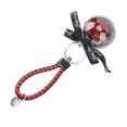 thumbnail image 4 of Eternal Flower Keyring Beautiful Rose Pendant Handmade Preserved Keychain for DIY Car Home Decoration, 4 of 6