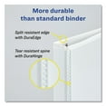 thumbnail image 3 of Avery Heavy-Duty View Binder with Durahinge and 3 One Touch Slant Rings, 0.5" Capacity, 11x8.5, White, 3 of 8