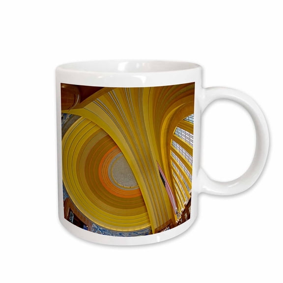 3drose, Art Deco Architecture, Cincinnati Museum Center, Ohio - Us36 Aje0026 - Adam Jones, 11oz Mug