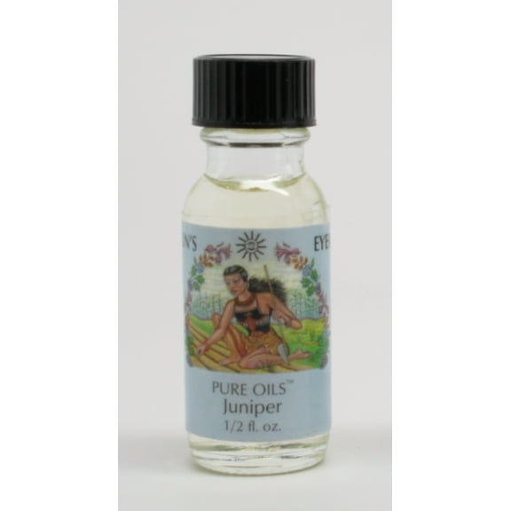 Suns Eye Juniper Herbal Fragrance Oil - 1/2 Ounce Bottle