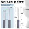 thumbnail image 2 of Clearance!Tira magnética de limpieza para inodoro, herramienta para piscina de dormitorio doméstico, tira de limpieza magnética larga para eliminación de manchas, 2 of 6