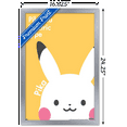 thumbnail image 3 of Pokémon - Pikachu Electric Type Wall Poster, 14.725" x 22.375" Framed, 3 of 5