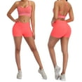 thumbnail image 5 of QRIC Fitness Booty Shorts for Women Scrunch Butt Yoga Workout Gym Shorts High Waist Tummy Control Textured Ruched Hot Pants, 5 of 6