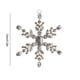 thumbnail image 3 of Fiudx Adorno Navideño de Copo de Nieve, Diseño de Metal Brillante, Elegantes Detalles de Diamantes de Imitación, Decoración Navideña Versátil, Guirnaldas para Árboles, Impresionante Decoración para F, 3 of 6