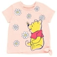 thumbnail image 3 of Disney Winnie the Pooh Toddler Girls T-Shirt and Chambray Shorts Outfit Set Infant to Toddler, 3 of 5