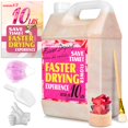 thumbnail image 1 of Unuast, gel de sílice, para secar flores, 4,5 kg, reutilizable, 10 libras, 1 of 9