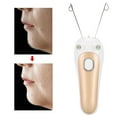 thumbnail image 4 of Face Threading Epilator, Non-Stimulation Threader Hair Remover, Safe Long Endurance Efficient ABS Durable Arm Leg Body For Face Gold,Pink, 4 of 8