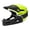 Black Yellow, variant on Tnarru Full Face Bike Helmet Adjustable Cycling Helmet for Skateboard Biker Skating Black Blue