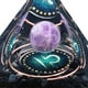 thumbnail image 3 of Generador de energía de chakra Reiki de cristal de pirámide de orgonita natural (Libra) Ehuebsd Libre de BPA, 3 of 6