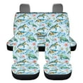 thumbnail image 6 of KUIFORTI Aztec Seat Covers for Cars, Automotive Seat Covers with Back Seat Cover for Car SUV Trucks Carseat Protector Car Seat Cover Set of 4 Pieces, Turtle Starfish Blue, 6 of 6