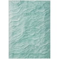 thumbnail image 2 of Addison Rugs Chantille Indoor/Outdoor Transitional Waves Aqua Washable Rectangle Rug, 9' x 12', 2 of 6