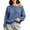 c01Blue, variant on LNWUY Womens Fleece Sweatshirts, One Shoulder Casual Long Sleeve Pullovers Tops Trendy Fall Lightweight Sports Sweaters Pink XXXL