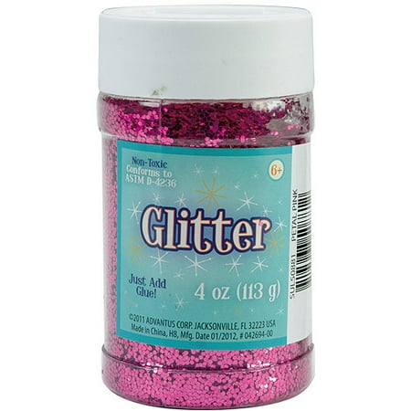 - Sulyn 4-ounce Petal Pink Metallic Glitter