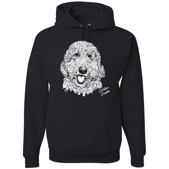 Golden Doodle Dog Lover Pet Owner Animal Lover Graphic Hoodie Sweatshirt