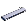 thumbnail image 1 of funtasica Four in 1 USB C Hub 60W/10W with A 5W Charging Port Docking Station Compact Plug Normal Charging, 1 of 8