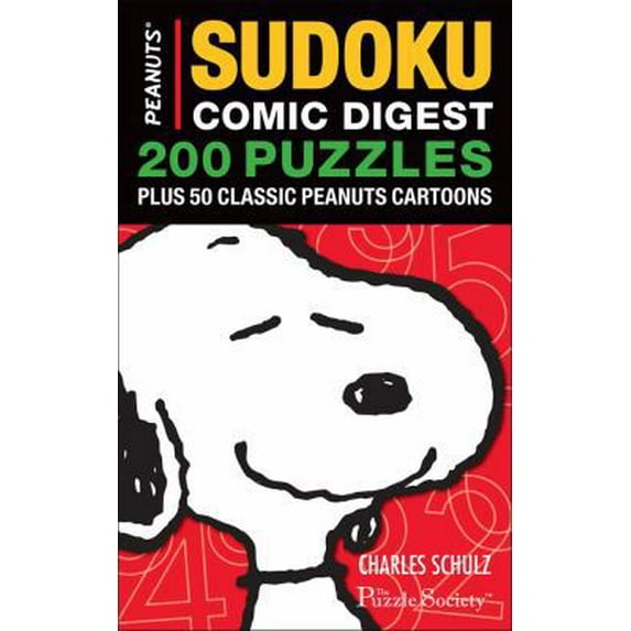 Pre-Owned Peanuts Sudoku Comic Digest: 200 Puzzles Plus 50 Classic Peanuts Cartoons (Paperback) 0740772481 9780740772481