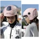 thumbnail image 4 of Casco de cara abierta Para Patinete Electrico Capacete Aberto Casco de motocicleta Para Scooter motocicleta clásico Original Flip Up Casco, 4 of 5