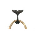 thumbnail image 2 of Whale Tail Single 5 Inch Wall Hook Cast Iron Antiqued Brown Finish, 2 of 2