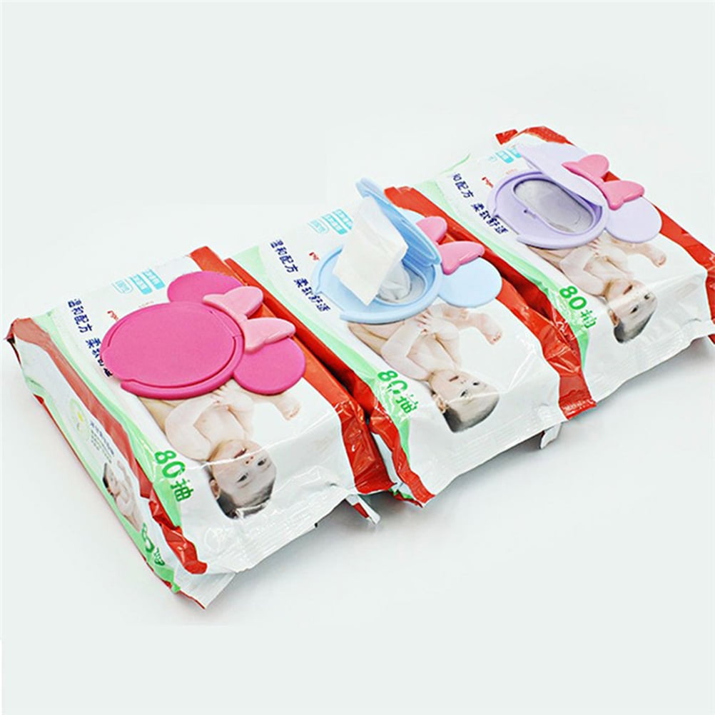 Hot Reusable Baby Wet Paper Wipes Lid Tissue Box Wet Paper lid Accessories JL 