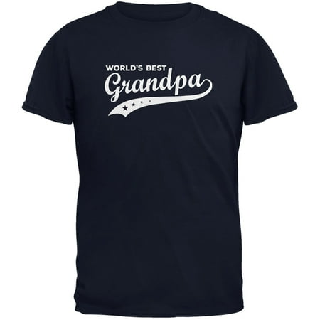 Father's Day - World's Best Grandpa Black Adult