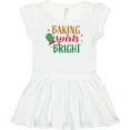 thumbnail image 3 of Inktastic Christmas Baking Spirits Bright with Green Oven Mit Girls Baby Dress, 3 of 5