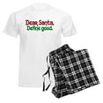 thumbnail image 6 of CafePress - DEAR SANTA, DEFINE GOOD - Men's Light Loose Fit Cotton Pajama Set, 6 of 7
